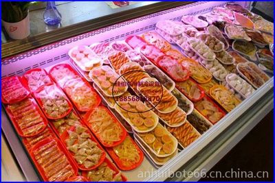 左右平移玻璃门鲜肉柜 太原直冷鲜肉柜厂家 生鲜肉展示冰柜价格