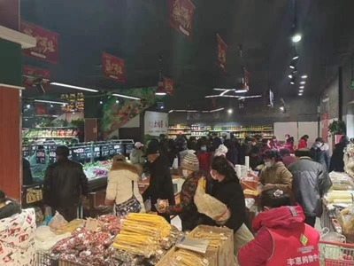 长安区首家供销社超市在子午开业 商品种类丰富价格实惠亲民